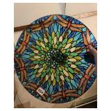 TIFFANY STYLE DRAGON FLY PLATE