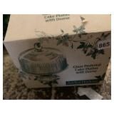 COVERED CAKE DOME IN BOX