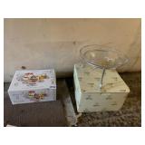 TASTY 6 GLASSES, VOTIVE DISH W/ BASE