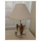 CIRCLES OF THE WORLD LAMP FIGURAL BASE