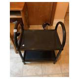 TWO TIER PLASTIC STAND