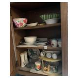 ROOSTERS, SERVING BOWLS, S/P, ETC.