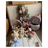 EASTER EGGS, BUNNIES, DECORATIONS