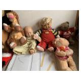 DOLLS INCL. CABBAGE PATCH