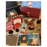 CALLENDAR, SANTA BOX, SNOWMAN