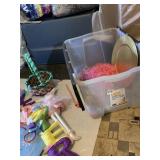 PLASTIC BIN, BUNNY, BASKET