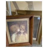 PAINTING ON CANVAS IN FRAME