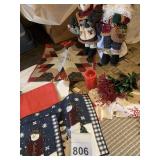 SNOWMAN PLACEMATS, HOLIDAY FIGURES
