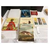 BOOKS 100 MASTER WORKS, ART FROM TRENCHES, ETC.