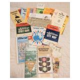 CITY OF PITTSBURGH ARROW 1967 STREET MAP AND FOLD