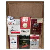 6 PACKS - TOPKAPI, GARAM, KENT, ETC.