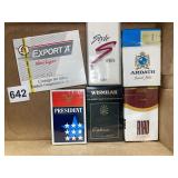 6 PACKS- PRESIDENT, XPORT "A" ETC.