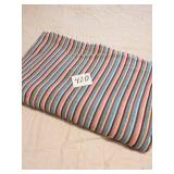 YARDS AND YARDS OF BLUE RED AND WHITE SWEATER