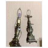 HEAVY BRASS LAMPS