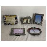 NEW YORK CITY PICTURE FRAMES, METAL AND RESIN,