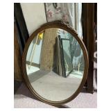 MIRROR WOODEN FRAME, 36" X 25"