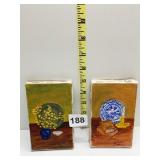 SMALL CANVAS SIGNED M. HOOK 1978 5" H X 3" W