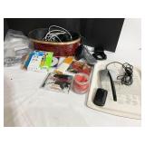 HP 27 INK, CELL PHONE, BASKET