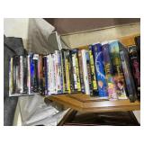 VHS TAPES AND DVDS