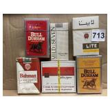 6 PACKS - BULL DURHAM, BAHMAN