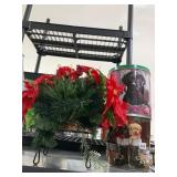 2 TINS & SILK ARRANGEMENT