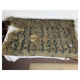 45X37 TAPESTRY REMNANT, NEEDS REPAIRS