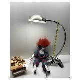 HOT NAMAS 1995 - HAND PAINTED DOLL, CLIP ON LIGHT