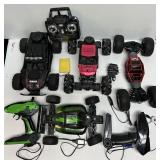 MULTIPLE RADIO CONTROL VEHICLES WITH CHARGERS,