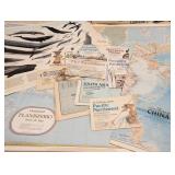 ASSORTED PAPER MAPS HAMMOND WORLD MAP IN SPANISH