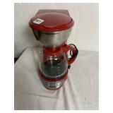 HAMILTON BEACH RED COFFEE MAKER