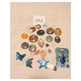 JEWELRY NECKLACE MAKING MIXED MEDIUMS FOCAL