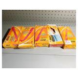BIC PENS 5 BOXES MOST FULL INCL. RED