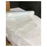 ROLL OF PLASTIC SHEETING