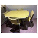 YELLOW FORMICA 1950