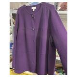 CHARTER CLUB 3 X 70% WOOL JACKET