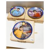 STAR TREK COLLECTOR PLATES