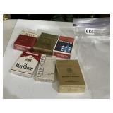 6 PACKS CIGARETTES- CHERRY, LONDON, BENSON &