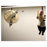 ANTIQUE MADE IN OCCUPIED JAPAN SANTA, AND