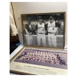 FRAMED PIRATES # 18 & 8 - LOOK AUTOGRAPHED & 1973