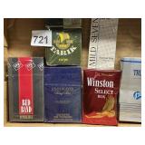 6 PACKS - RED BAND, JOHN PLAYER, WINSTON, TRUE