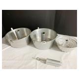 ANGEL FOOD CAKE PANS, MOLD,