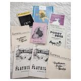 GROUP OF VARIOUS THEATER PLAYBILLS PROGRAMS FOLIE