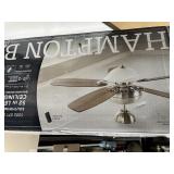 52IN HAMPTON BAY NEW IN BOX LED FAN