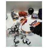 HEADPHONES GLOVES SUNGLASSES