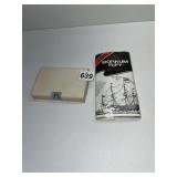 BORKUM RIFF AND PACK OF SEALED FOREIGN CIGARETTES