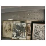 VINTAGE PICTURE FRAMES, COPPER PORTRAIT BLOCK