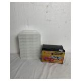 HOT WHEELS 1969 COLLECTORS CASE AND PLASTIC