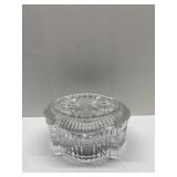 WATERFORD MUSICAL CRYSTAL BOX - "CATS" 3" H X 5"