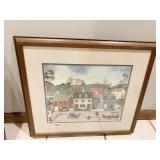 LINDA NELSON STOCKS PRINT 573/1500 STREET SCENE