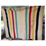 HUDSON BAY BLANKETS SOME DAMAGE
